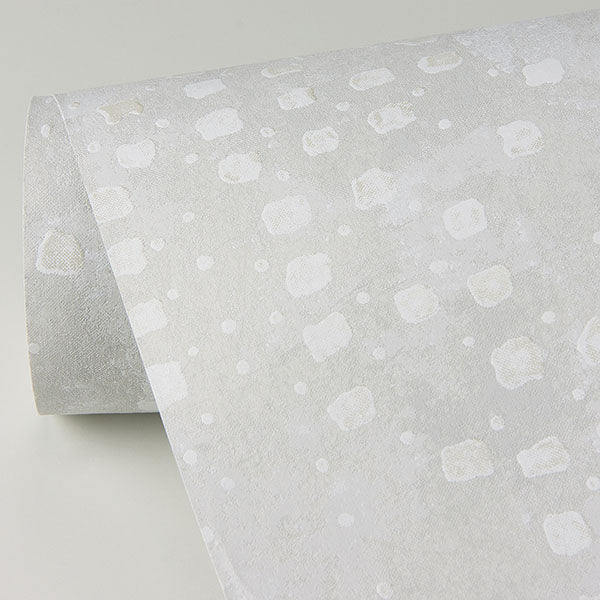 media image for Felsic Platinum Studded Cube Wallpaper from the Lustre Collection by Brewster Home Fashions 276
