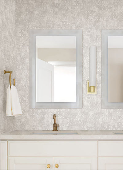 product image for Felsic Platinum Studded Cube Wallpaper from the Lustre Collection by Brewster Home Fashions 99
