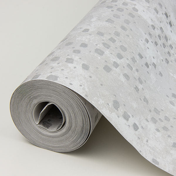 media image for Felsic Silver Studded Cube Wallpaper from the Lustre Collection by Brewster Home Fashions 220