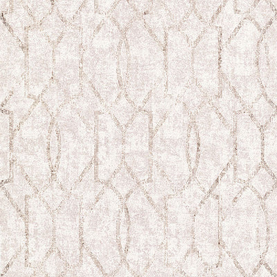 product image of Ziva Rose Gold Trellis Wallpaper from the Lustre Collection by Brewster Home Fashions 565