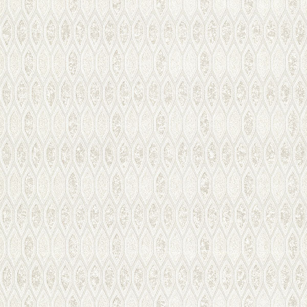 media image for sample damour cream hexagon ogee wallpaper from the lustre collection by brewster home fashions 1 25