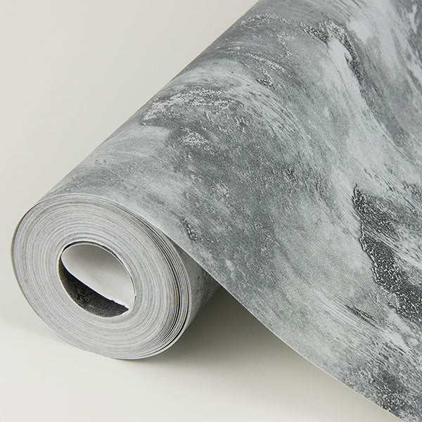 media image for Toula Charcoal Abstract Wallpaper from the Lustre Collection by Brewster Home Fashions 217