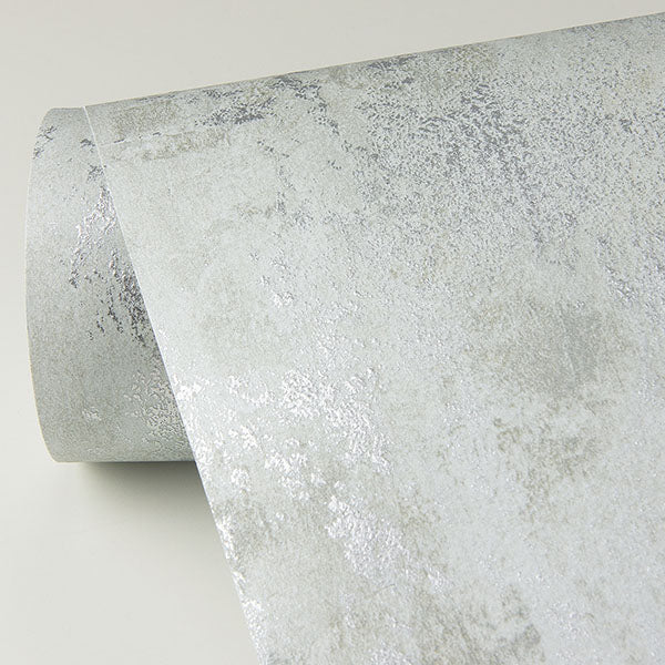 media image for Deimos Silver Distressed Texture Wallpaper from the Lustre Collection by Brewster Home Fashions 284