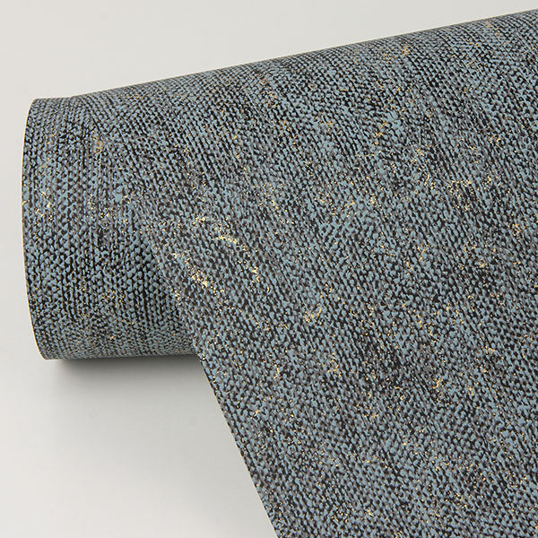 media image for Reuss Slate Faux Fabric Wallpaper from the Lustre Collection by Brewster Home Fashions 216