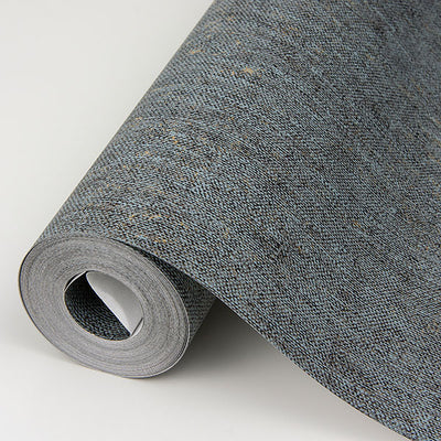 product image for Reuss Slate Faux Fabric Wallpaper from the Lustre Collection by Brewster Home Fashions 94