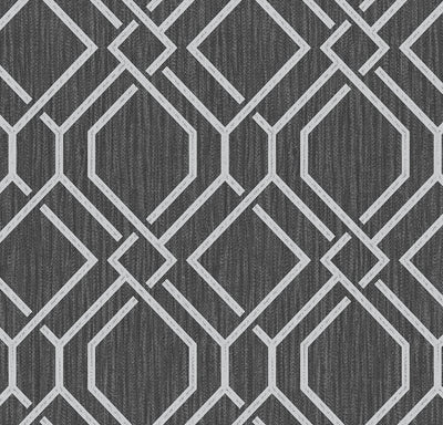 product image of sample frege charcoal trellis wallpaper from the radiance collection by brewster home fashions 1 513