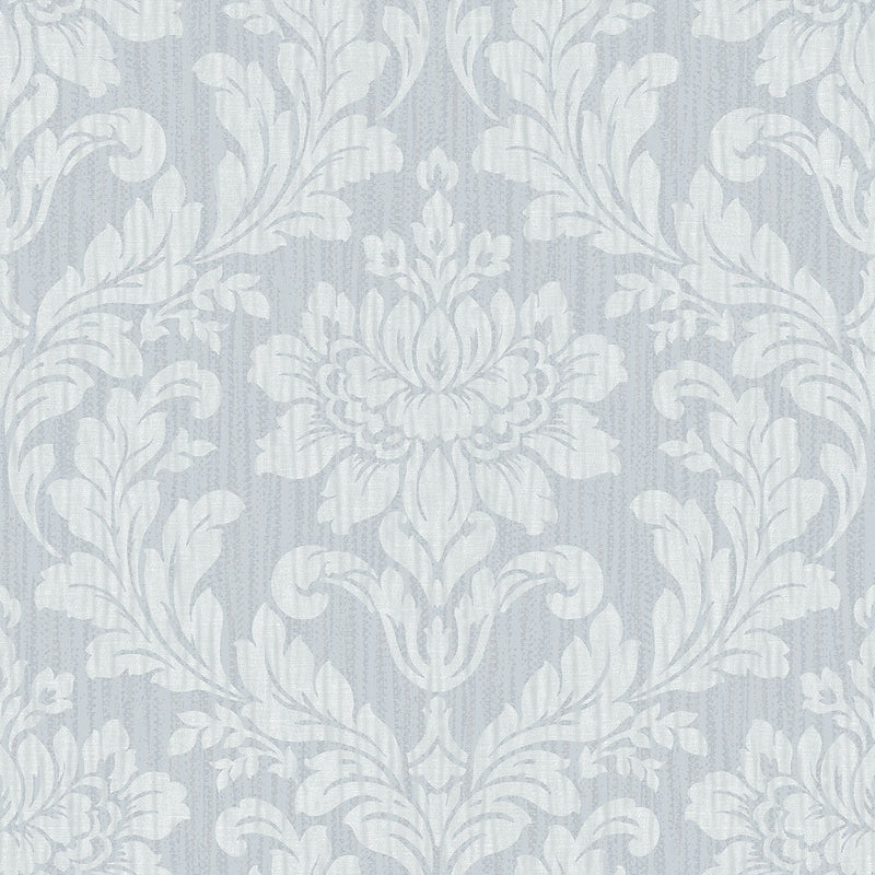media image for sample galois light blue damask wallpaper from the radiance collection by brewster home fashions 1 217