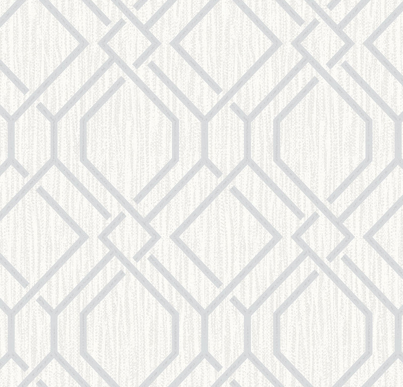 media image for sample frege silver trellis wallpaper from the radiance collection by brewster home fashions 1 218