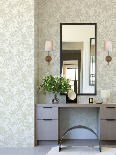 product image for Riemann Green Floral Wallpaper from the Radiance Collection by Brewster Home Fashions 78