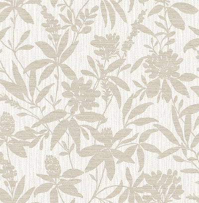 product image for Riemann Beige Floral Wallpaper from the Radiance Collection by Brewster Home Fashions 13