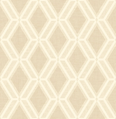 product image of sample mersenne beige geometric wallpaper from the radiance collection by brewster home fashions 1 567