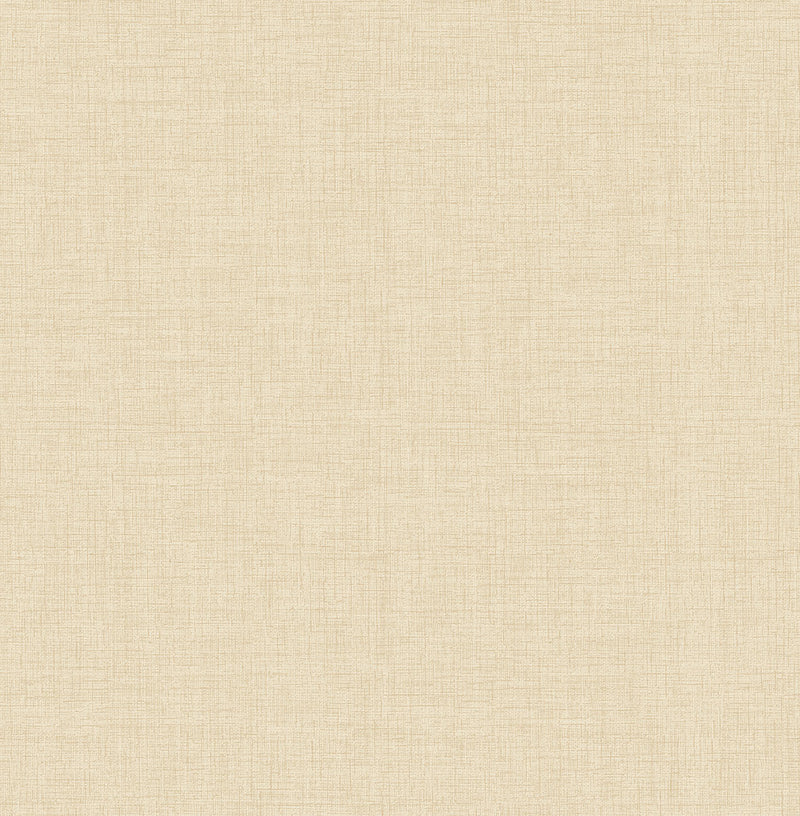 media image for sample wallis beige faux linen wallpaper from the radiance collection by brewster home fashions 1 221