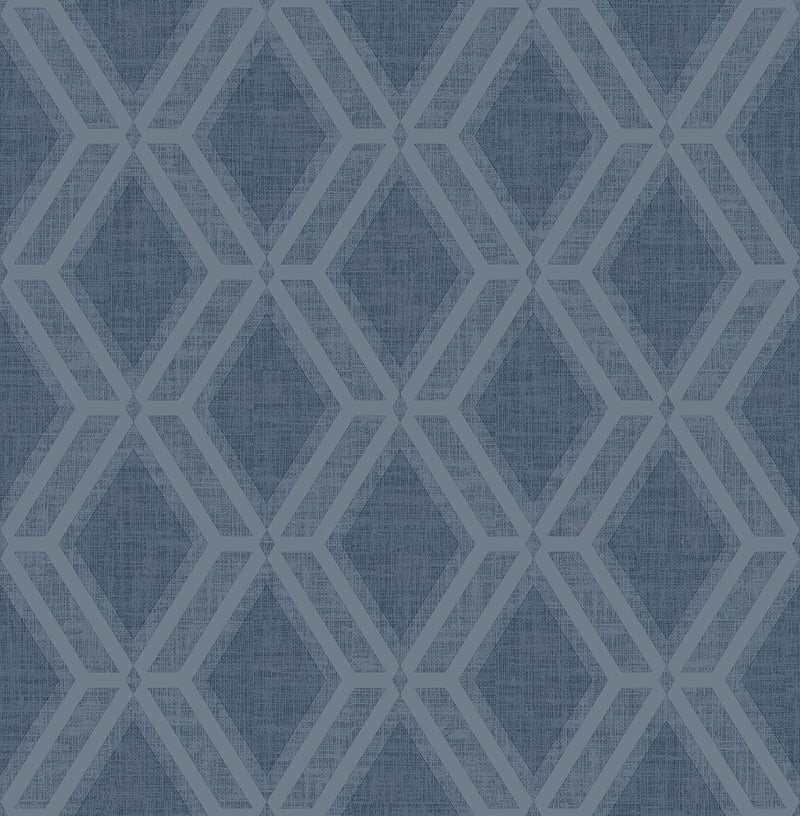 media image for sample mersenne indigo geometric wallpaper from the radiance collection by brewster home fashions 1 212