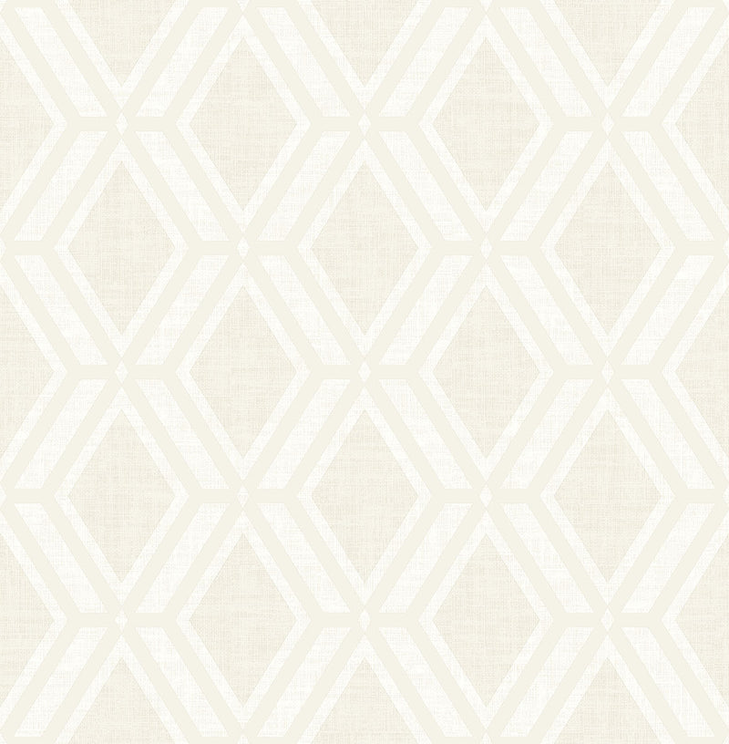 media image for Mersenne Taupe Geometric Wallpaper from the Radiance Collection by Brewster Home Fashions 24