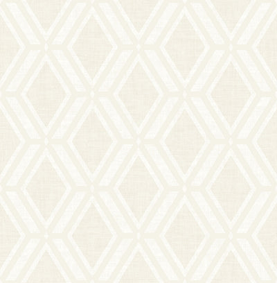 product image of sample mersenne taupe geometric wallpaper from the radiance collection by brewster home fashions 1 529