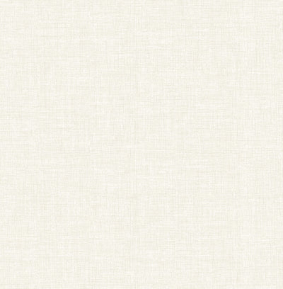 product image of Wallis Off-White Faux Linen Wallpaper from the Radiance Collection by Brewster Home Fashions 592