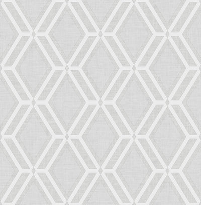 product image of sample mersenne grey geometric wallpaper from the radiance collection by brewster home fashions 1 567