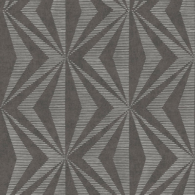 product image for Monge Charcoal Geometric Wallpaper from the Radiance Collection by Brewster Home Fashions 42
