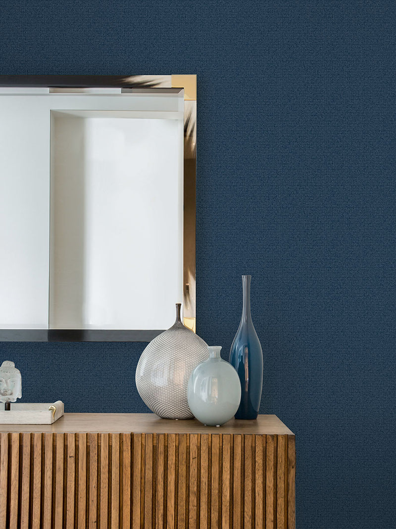 media image for Hilbert Navy Geometric Wallpaper from the Radiance Collection by Brewster Home Fashions 286
