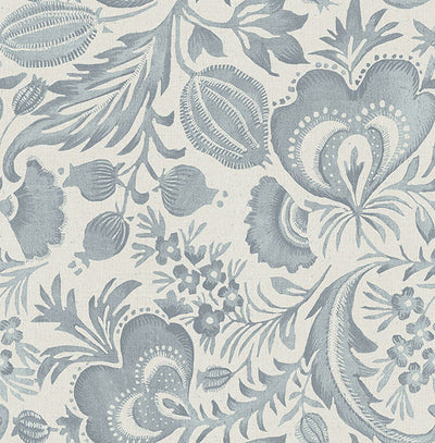 product image for Culver Slate Jacobean Wallpaper by Scott Living 53