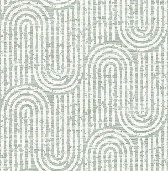 media image for Trippet Sage Zen Waves Wallpaper by Scott Living 283