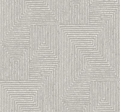 product image for Mortenson Dove Geometric Wallpaper by Scott Living 50
