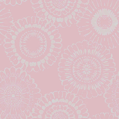 product image of Sonnet Pink Floral Wallpaper from the Fable Collection by Brewster 521