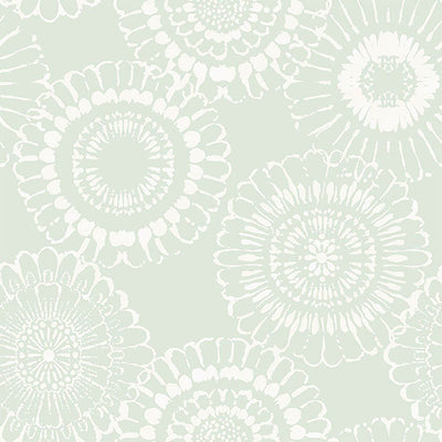 product image for Sonnet Sage Floral Wallpaper from the Fable Collection by Brewster 18