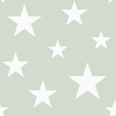 product image of Amira Sage Stars Wallpaper from the Fable Collection by Brewster 568