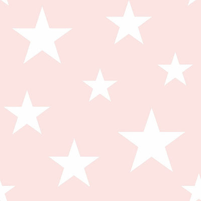 product image of Amira Pink Stars Wallpaper from the Fable Collection by Brewster 592