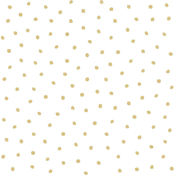 media image for Pixie Gold Dots Wallpaper from the Fable Collection by Brewster 228
