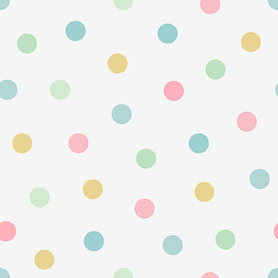 product image of Jubilee Multicolor Dots Wallpaper from the Fable Collection by Brewster 563