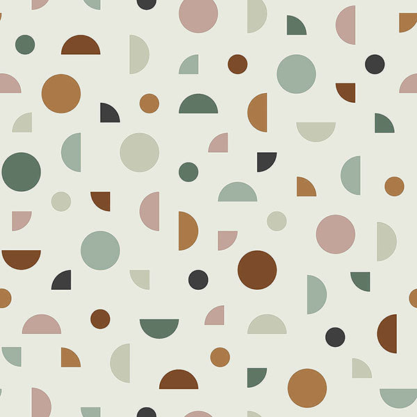 media image for sample marilee multicolor circles wallpaper from the fable collection by brewster 1 252