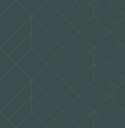 product image of Sander Slate Geometric Wallpaper from Hannah Collection by Brewster 534