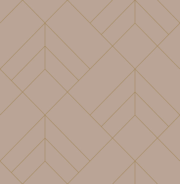 media image for Sander Light Pink Geometric Wallpaper from Hannah Collection by Brewster 250