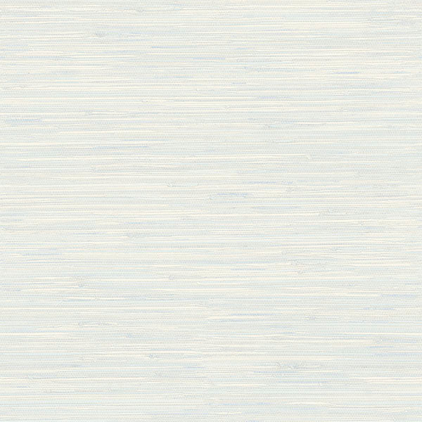 media image for Sample Grassweave Light Blue Imitation Grasscloth Wallpaper 25