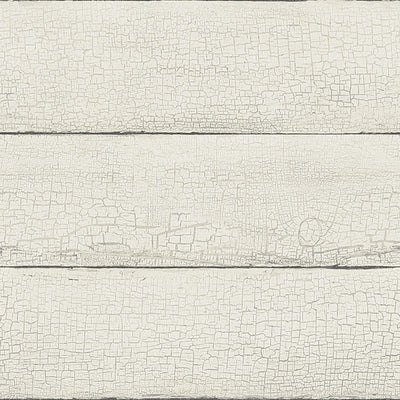 product image for Morgan White Distressed Wood Wallpaper from the Delphine Collection by Brewster 4