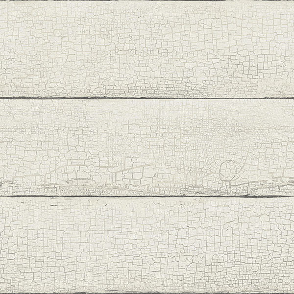 media image for Morgan White Distressed Wood Wallpaper from the Delphine Collection by Brewster 215