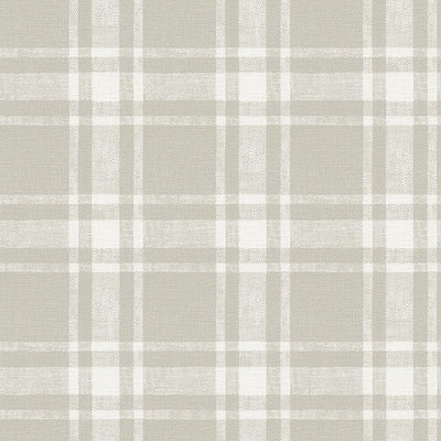 product image for Antoine Taupe Flannel Wallpaper from the Delphine Collection by Brewster 16