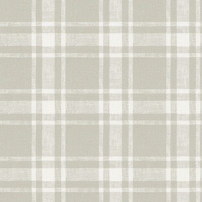 product image of Antoine Taupe Flannel Wallpaper from the Delphine Collection by Brewster 510