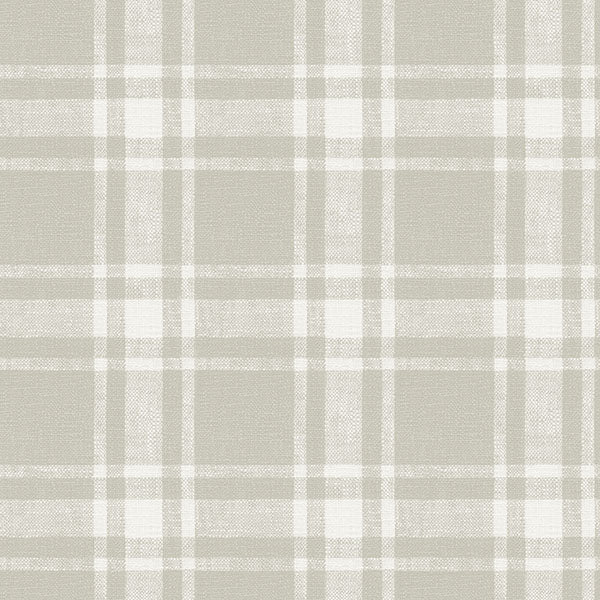 media image for Antoine Taupe Flannel Wallpaper from the Delphine Collection by Brewster 258
