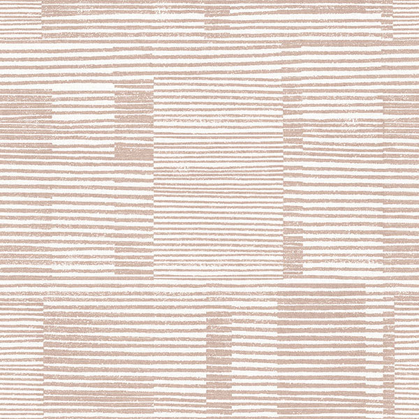 media image for Callaway Pink Woven Stripes Wallpaper from Georgia Collection by Brewster 211