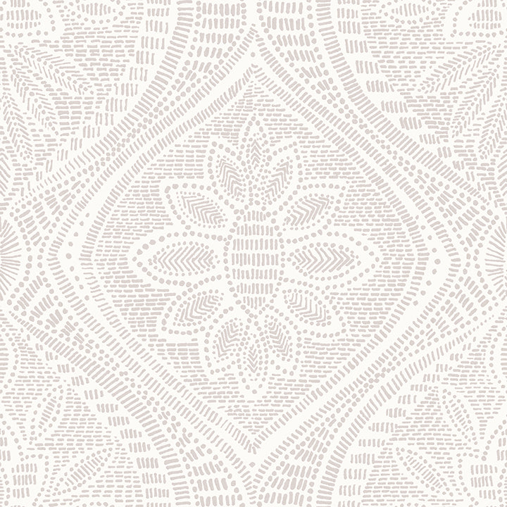 media image for Scout Lavender Floral Ogee Wallpaper from Georgia Collection by Brewster 287