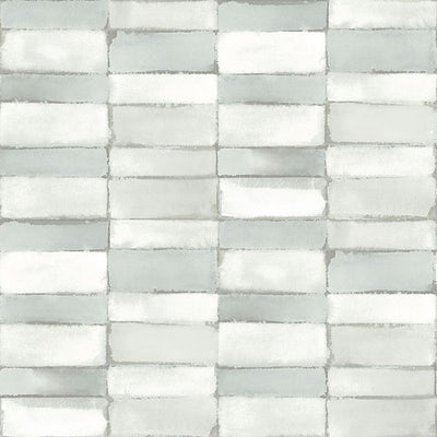product image for Braden Sage Tile Wallpaper from Georgia Collection by Brewster 2