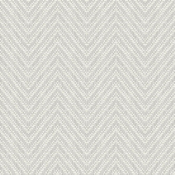 media image for Glynn Light Grey Chevron Wallpaper from Georgia Collection by Brewster 289