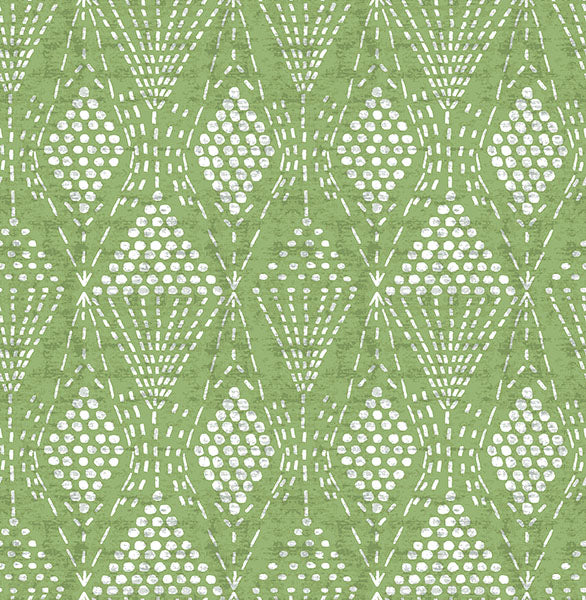media image for sample grady green dotted geometric wallpaper from the happy collection by brewster 1 263