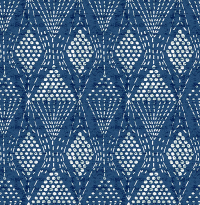 product image of sample grady blue dotted geometric wallpaper from the happy collection by brewster 1 537