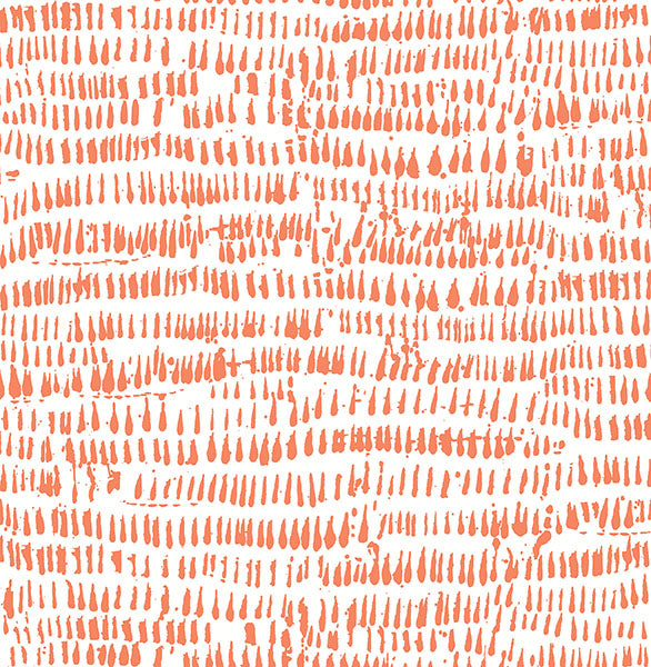 media image for Runes Orange Brushstrokes Wallpaper from the Happy Collection by Brewster 228