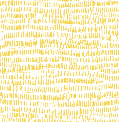 product image for Runes Yellow Brushstrokes Wallpaper from the Happy Collection by Brewster 30