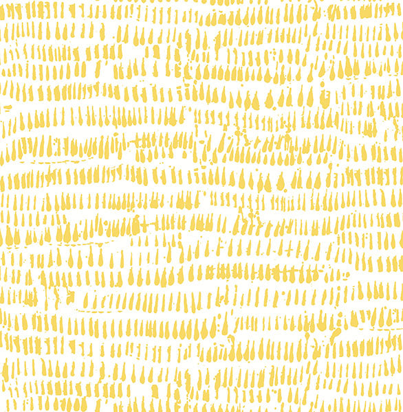 media image for Runes Yellow Brushstrokes Wallpaper from the Happy Collection by Brewster 244